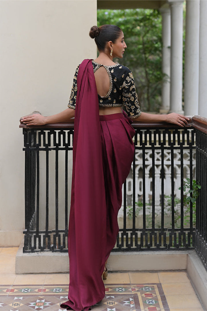 Choli-Raw Silk