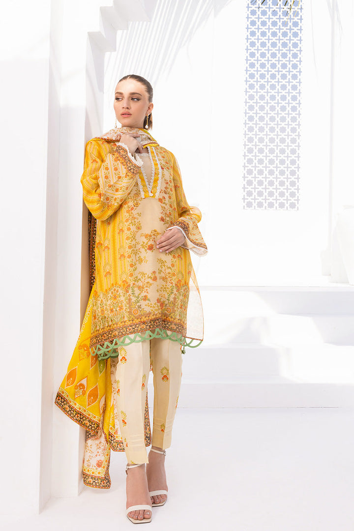 Kurta & Dupatta-Cotton Net