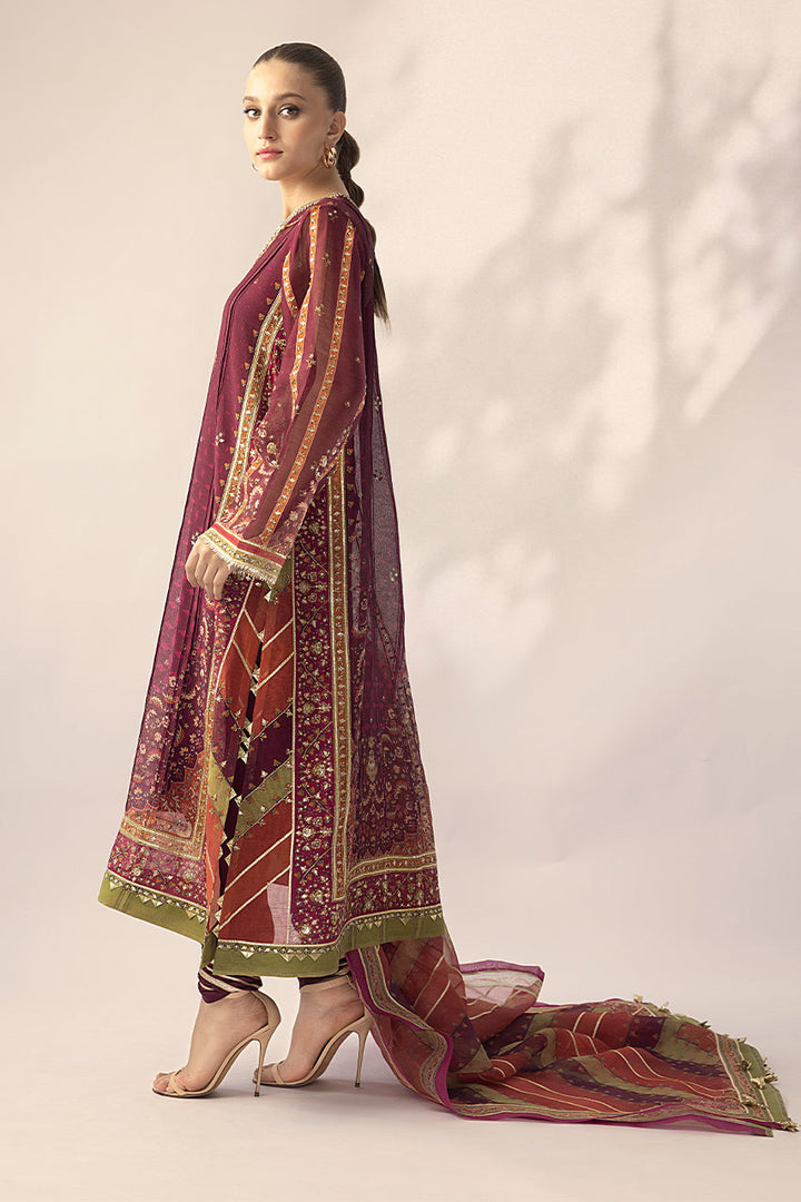 Kurta & Dupatta-Cotton Net