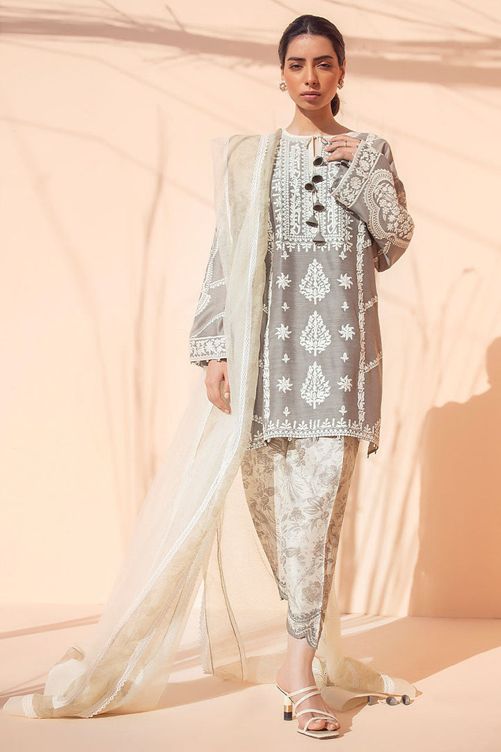 Shirt & Dupatta-Khaddi Silk