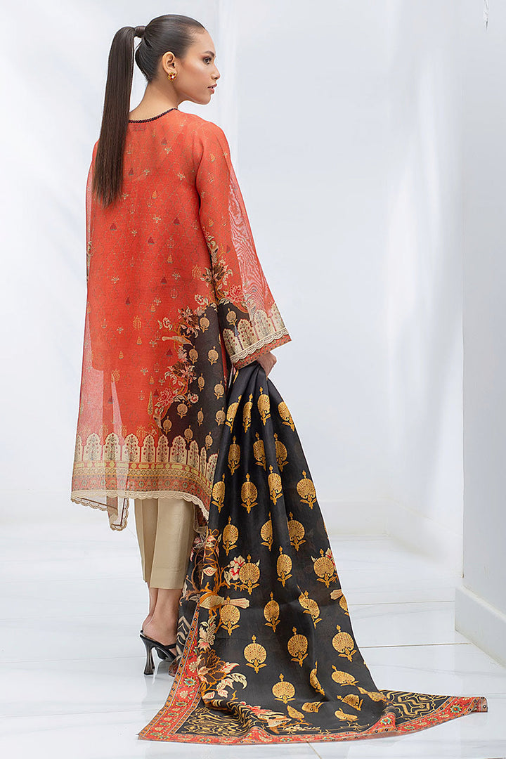 Kurta & Dupatta-Cotton Net