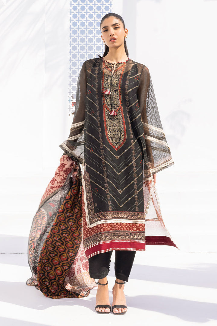 Kurta & Dupatta-Cotton Net