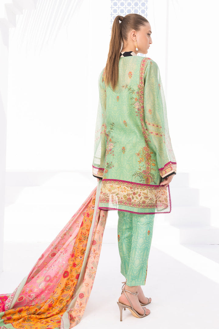 Kurta & Dupatta-Cotton Net