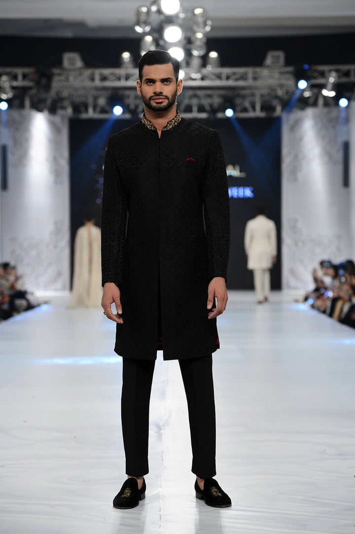 Sherwani-Raw Silk