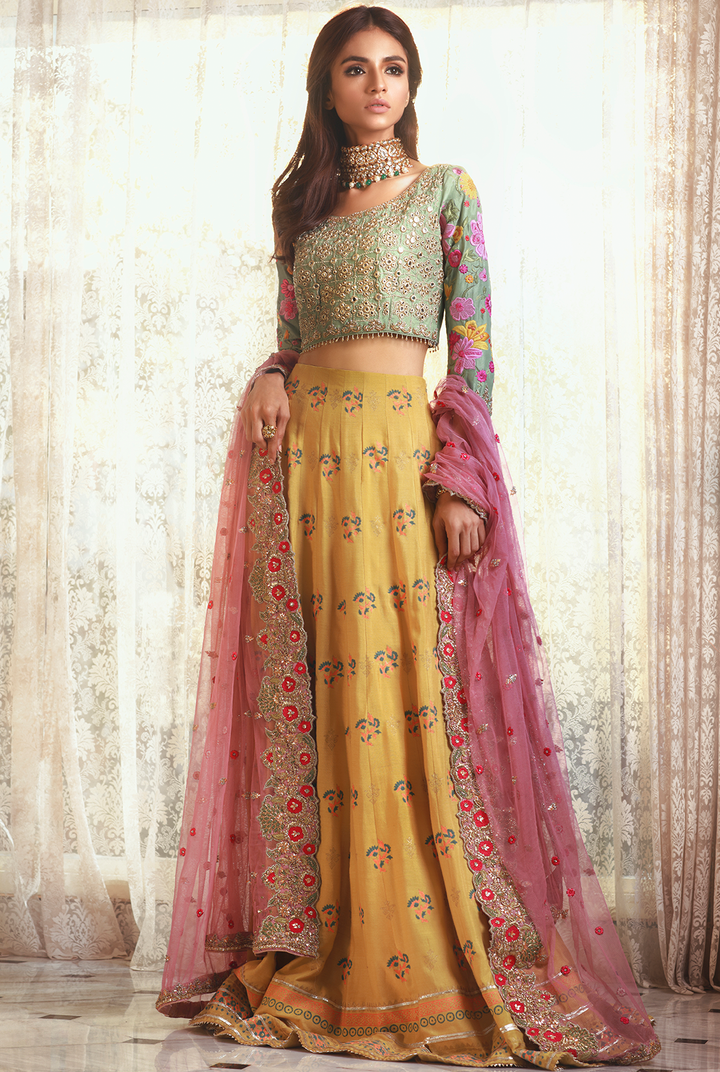 Choli-Raw Silk