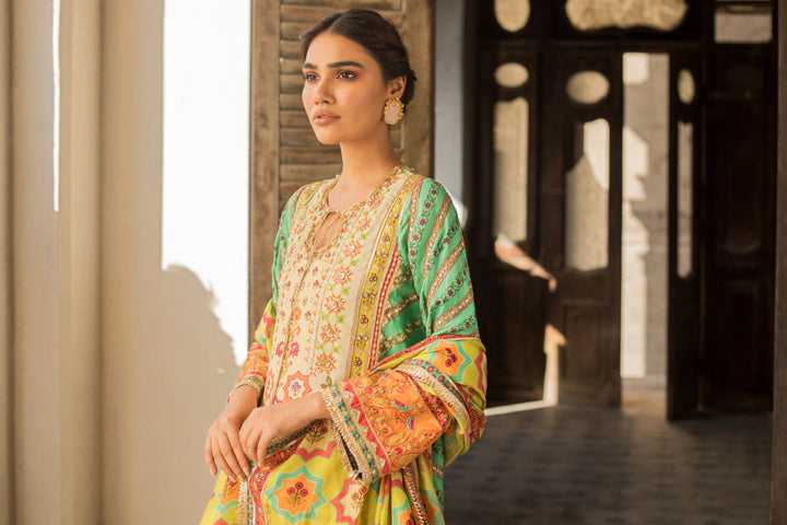 Kurta & Dupatta-Raw Silk