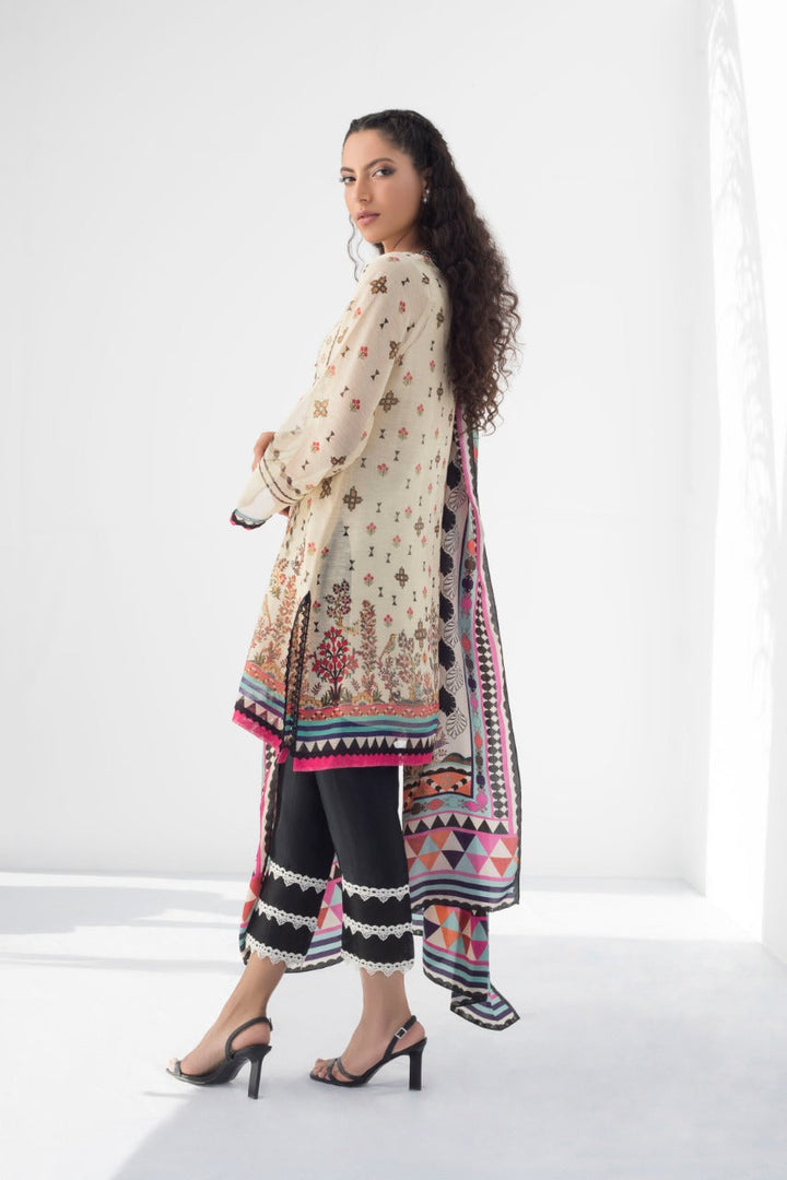 Kurta & Dupatta-Cotton Net