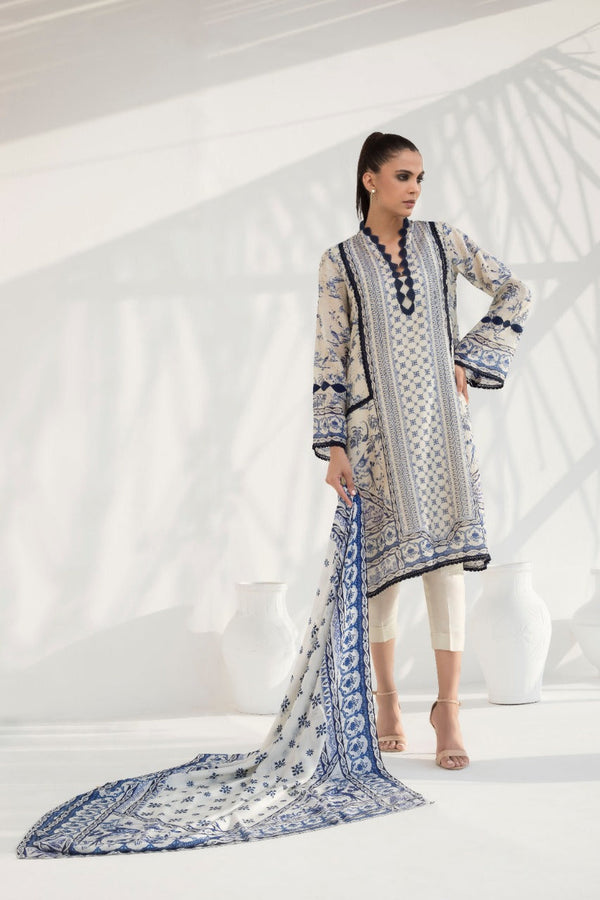 Kurta & Dupatta-Khaddi Silk