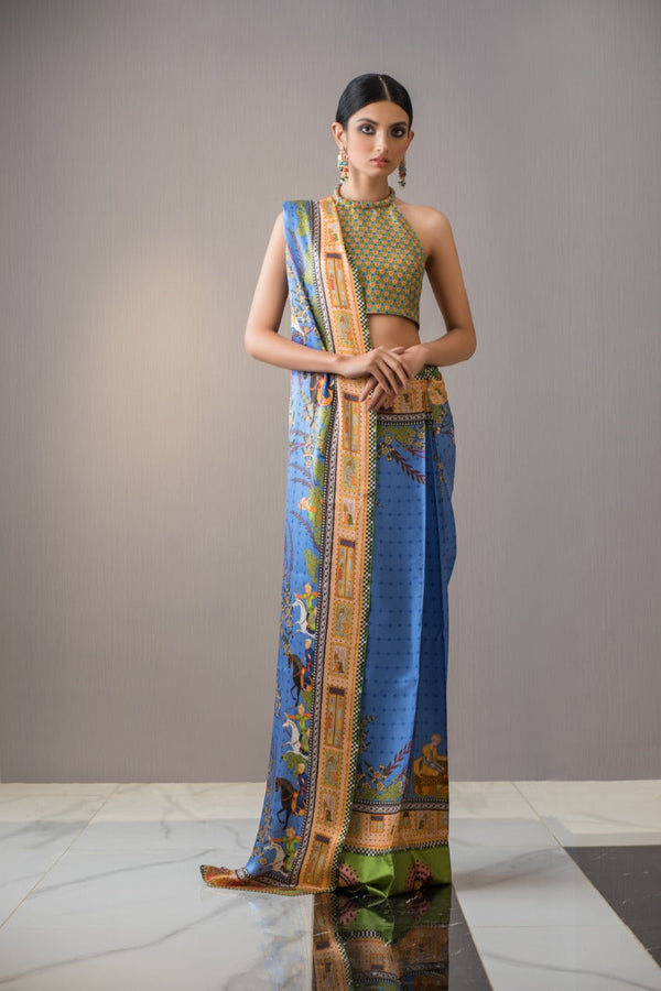 Saree-Charmeuse