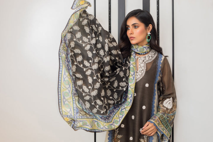 Kurta & Dupatta-Cotton Net