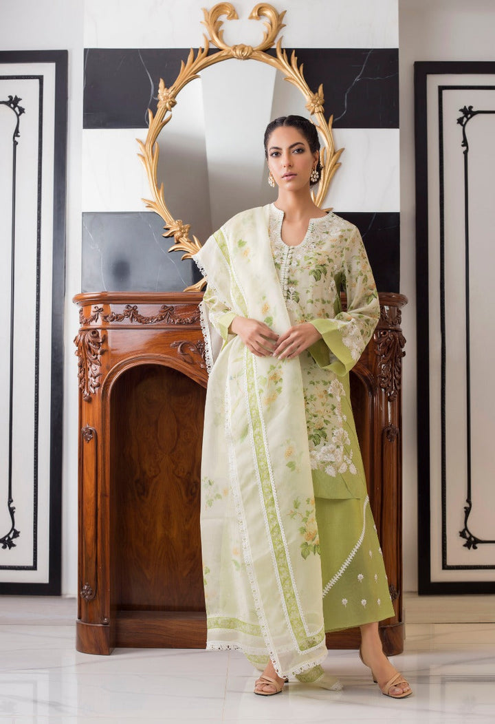 Kurta & Dupatta-Khaddi Silk