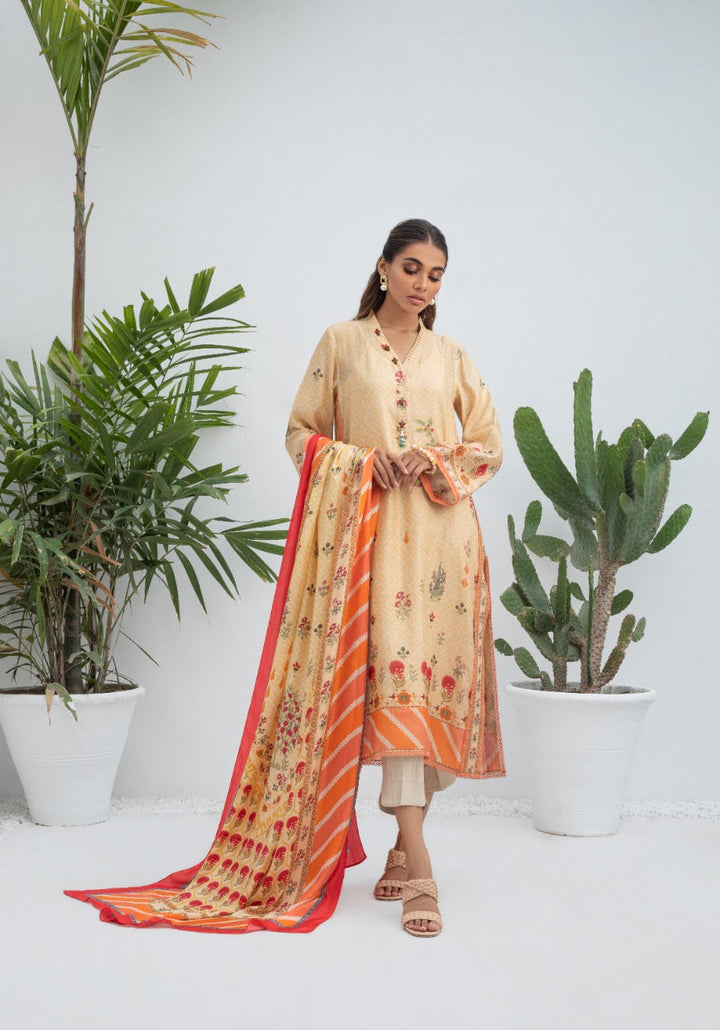 Kurta & Dupatta-Khaddi Silk