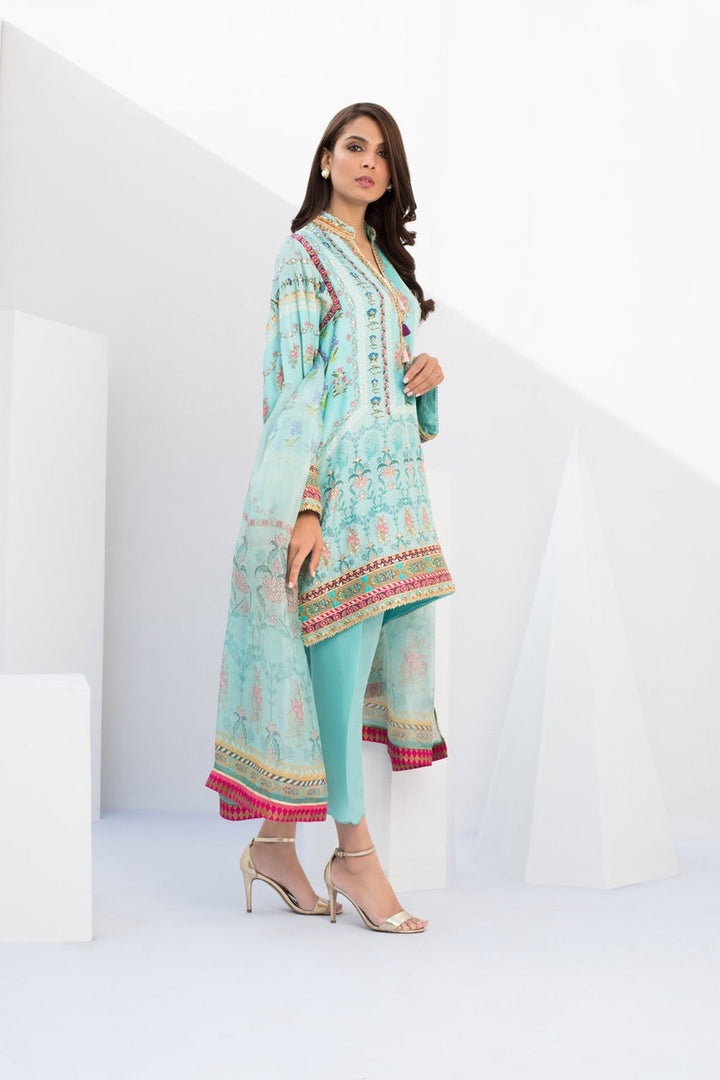 Shirt & Dupatta-Raw Silk