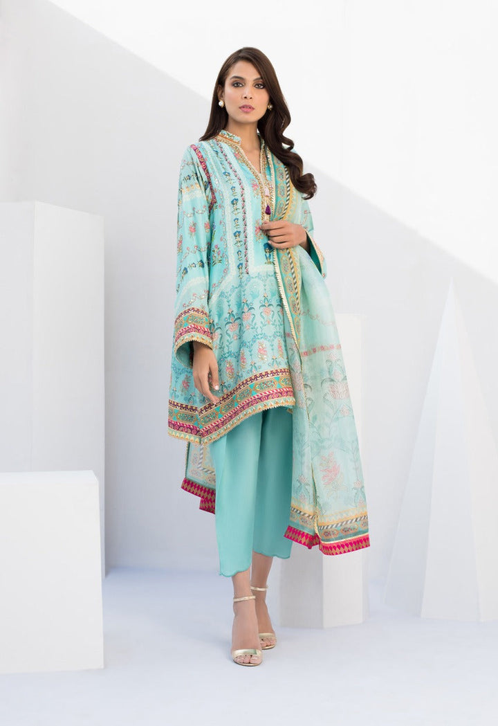 Shirt & Dupatta-Raw Silk