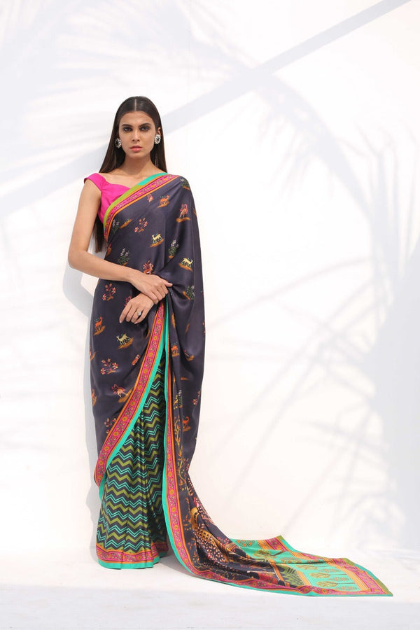 Saree-Charmeuse