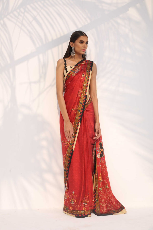 Saree-Charmeuse