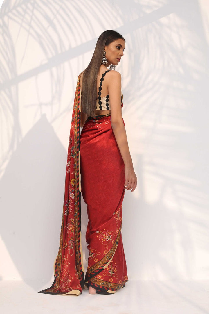 Saree-Charmeuse