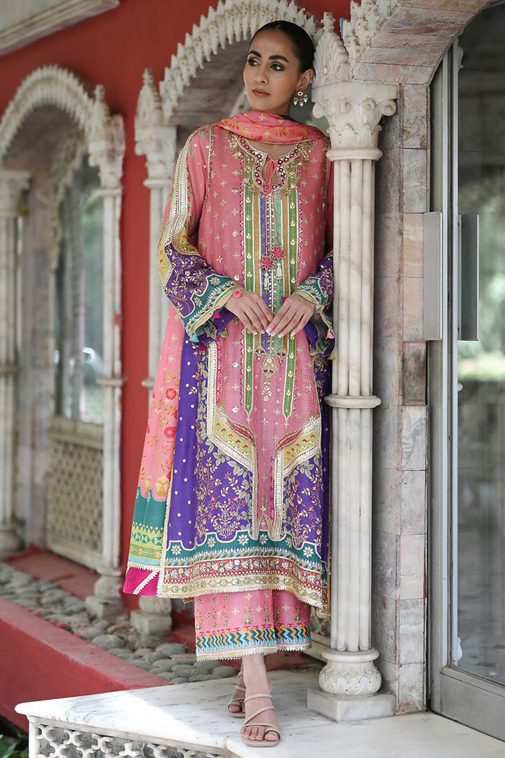 Kurta & Dupatta-Khaddi Silk