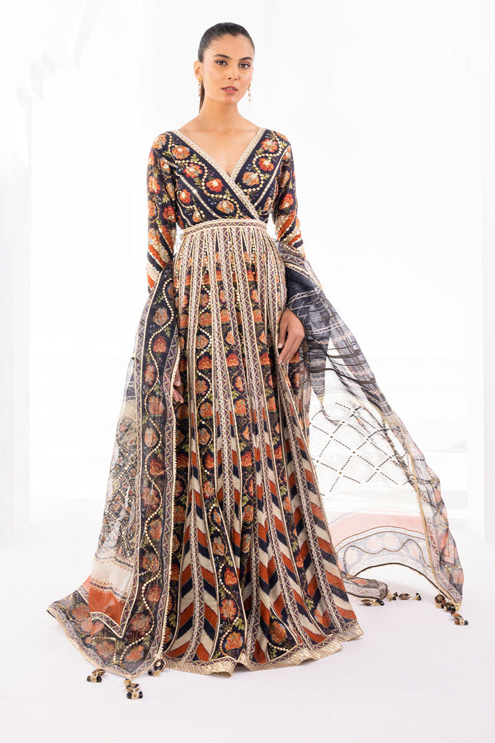 Peshwas & Dupatta-Khaddi Silk